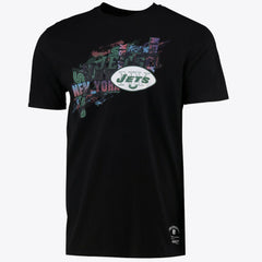 New York Jets Mitchell & Ness Printed Team Name T-Shirt