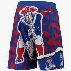 New England Patriots Mitchell & Ness Jumbrotron Sublimated Short