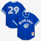 Joe Carter Toronto Blue Jays Mitchell & Ness Authentic Batting Practice Jersey | MLB US