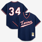 Kirby Puckett Minnesota Twins Authentic Batting Practice Jersey - Navy