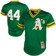 Reggie Jackson Athletics Mitchell & Ness Authentic Batting Practice Jersey | MLB US