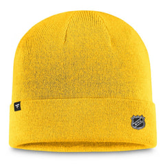 Nashville Predators Fanatics Authentic Pro Cuffed Knit Hat – Gold Discount