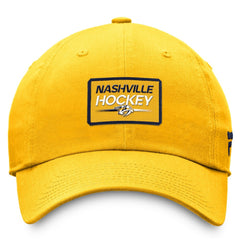 Nashville Predators Fanatics Authentic Pro Prime Adjustable Hat – Gold Outlet