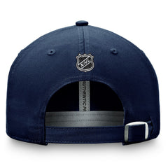 Seattle Kraken Fanatics Authentic Pro Prime Adjustable Hat – Deep Sea Blue Discount