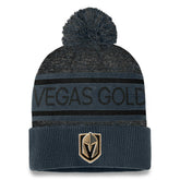 Vegas Golden Knights Fanatics Authentic Pro Cuffed Knit Hat with Pom On Sale