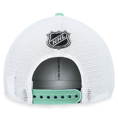 Seattle Kraken Fanatics Authentic Pro Rink Trucker Adjustable Hat Online