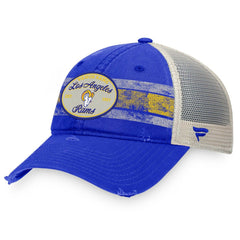 Los Angeles Rams Fanatics Heritage Trucker Adjustable Hat