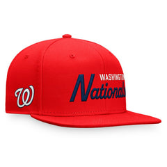 Washington Nationals Fanatics Script Snapback Hat | MLB US