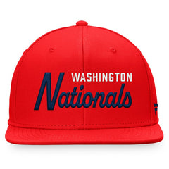 Washington Nationals Fanatics Script Snapback Hat | MLB US