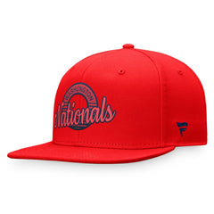 Washington Nationals Fanatics Circle Script Snapback Hat | MLB Sale