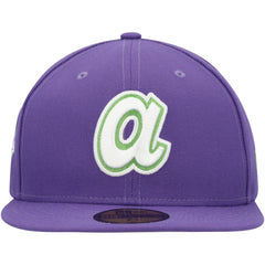 Atlanta Braves New Era Lime Side Patch 59FIFTY Fitted Hat | MLB Shop