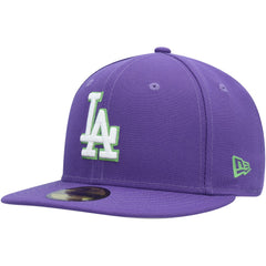 Los Angeles Dodgers New Era Lime Side Patch 59FIFTY Fitted Hat | MLB On Sale