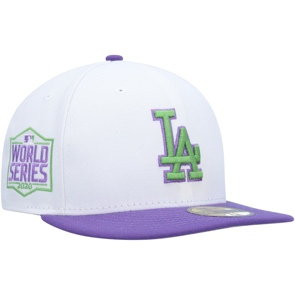 Los Angeles Dodgers New Era 2020 World Series Side Patch 59FIFTY Fitted Hat | MLB US