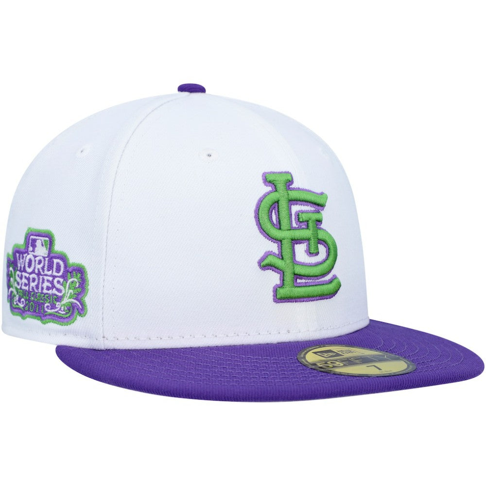 St. Louis Cardinals New Era 2011 World Series Side Patch 59FIFTY Fitted Hat | MLB On Sale