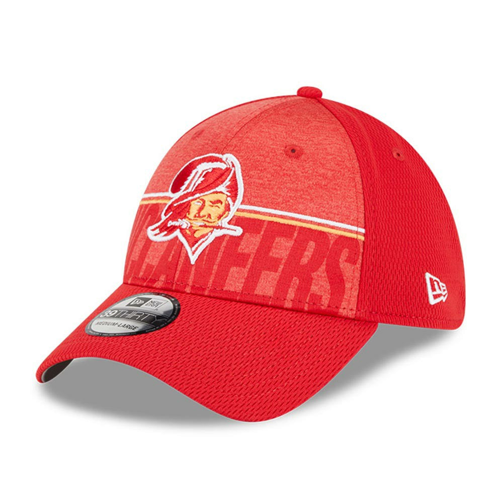 Tampa Bay Buccaneers New Era 2023 NFL Training Camp Throwback 39THIRTY Flex Hat