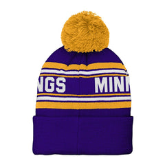 Minnesota Vikings Preschool Jacquard Cuffed Knit Hat with Pom