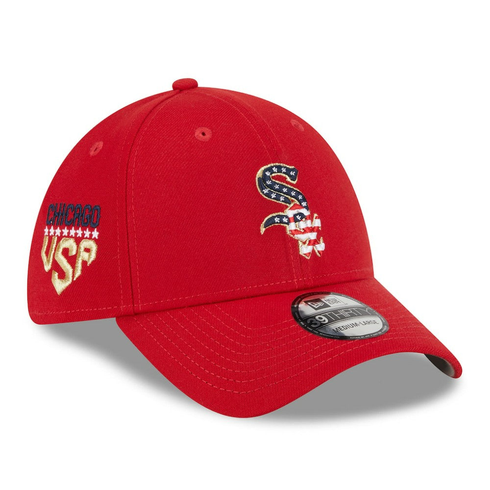 Chicago White Sox New Era 2023 Fourth of July 39THIRTY Flex Hat | MLB Outlet