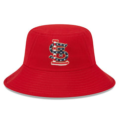 St. Louis Cardinals New Era 2023 Fourth of July Bucket Hat | MLB Outlet