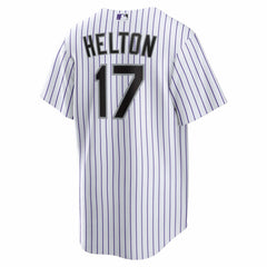 Todd Helton Colorado Rockies Home Retired Player Replica Jersey - White