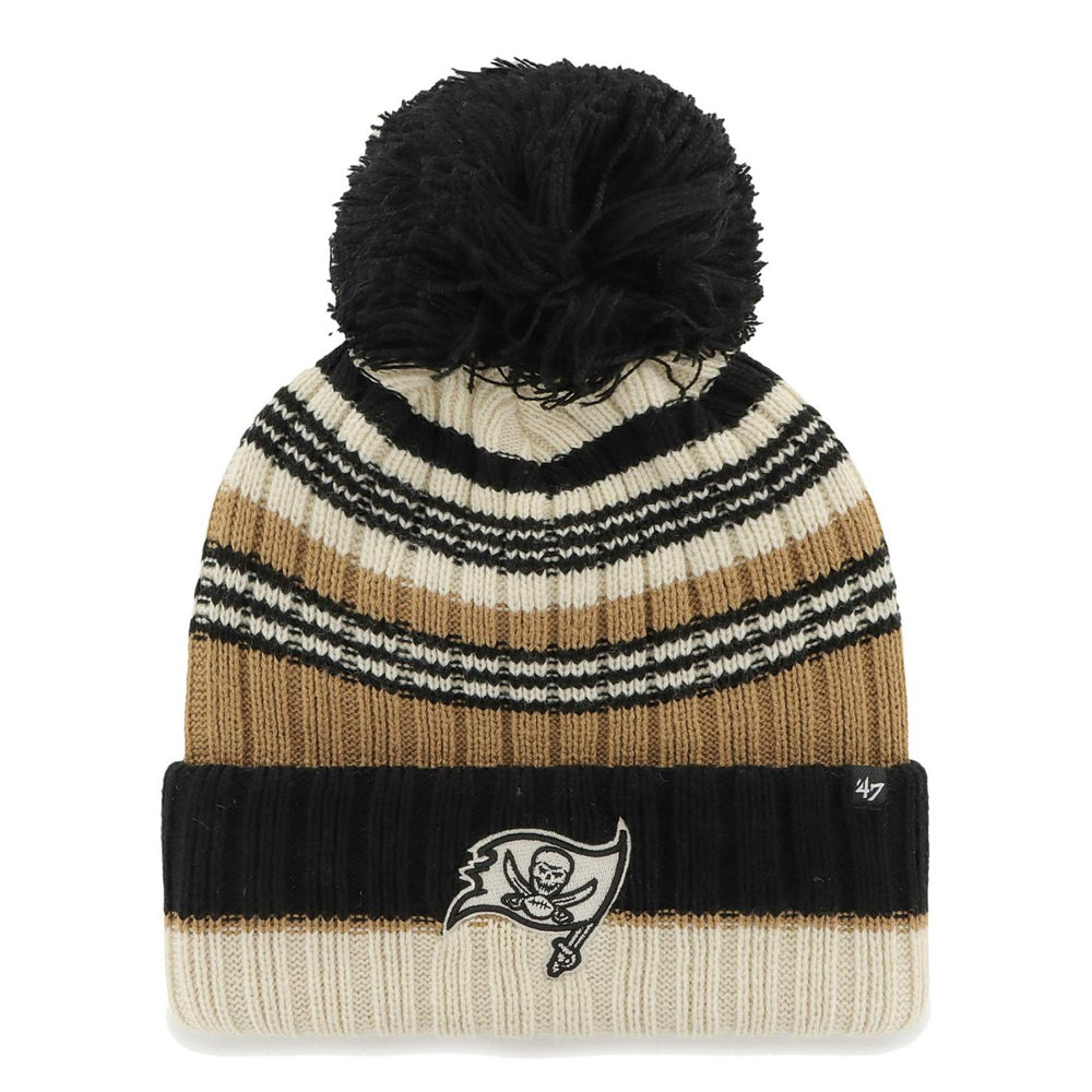 Tampa Bay Buccaneers 47 brand '47 Women's Barista Cuffed Knit Hat with Pom