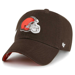 Cleveland Browns 47 brand '47 Women's Confetti Icon Clean Up Adjustable Hat