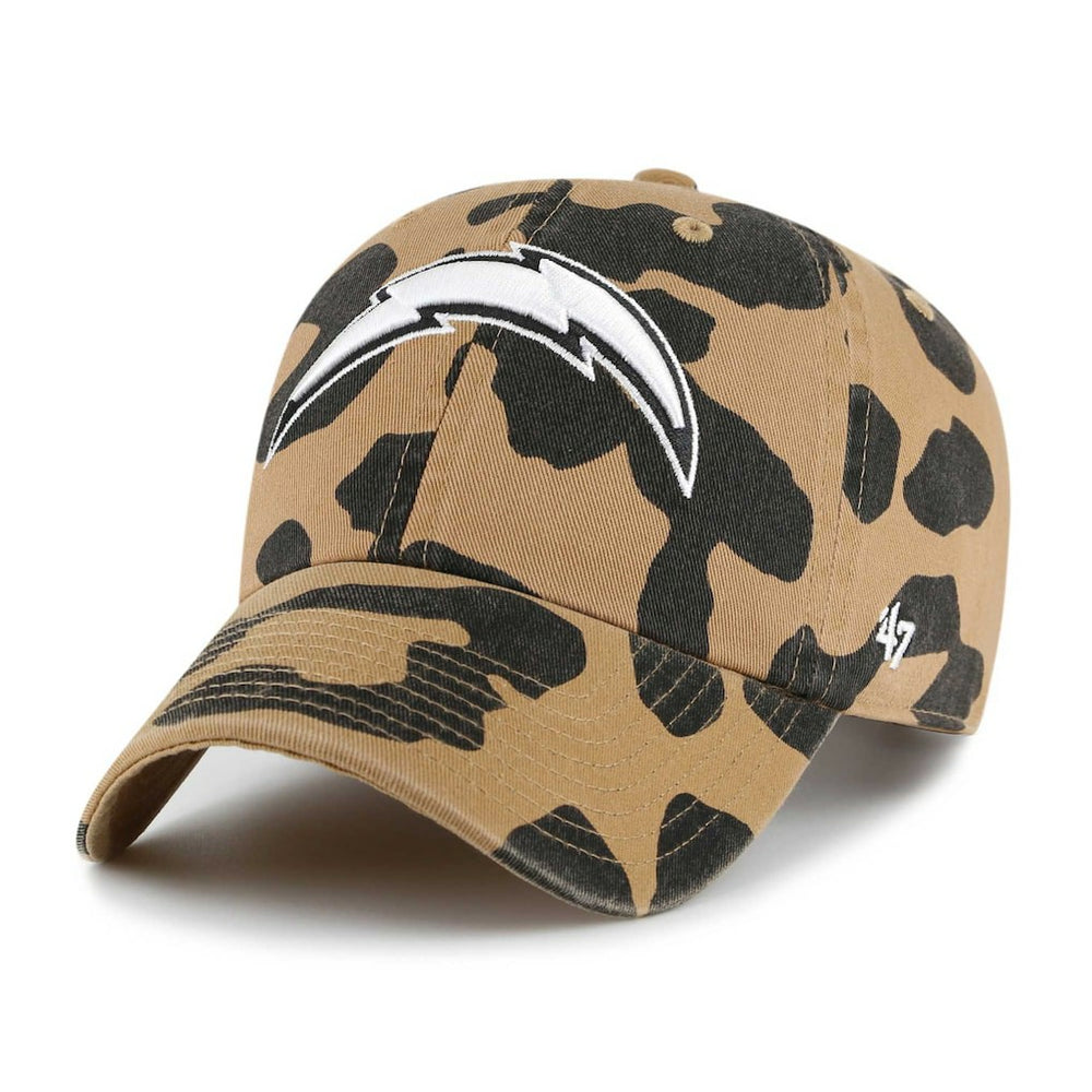Los Angeles Chargers 47 brand '47 Women's Rosette Clean Up Adjustable Hat