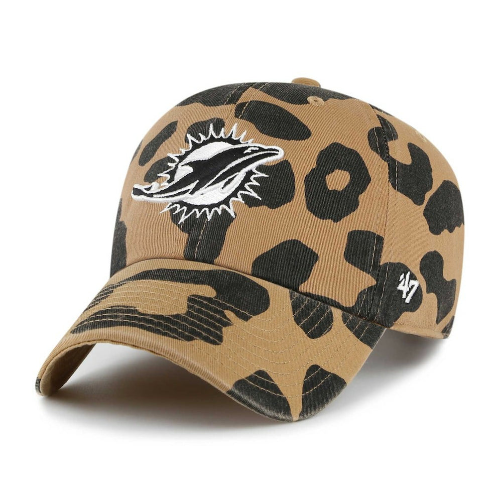 Miami Dolphins 47 brand '47 Women's Rosette Clean Up Adjustable Hat