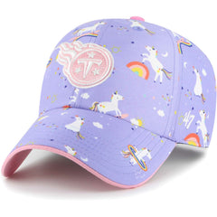 Tennessee Titans 47 brand '47 Girls Preschool Unicorn Clean Up Adjustable Hat