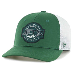 New York Jets 47 brand '47 Youth Scramble Adjustable Trucker Hat