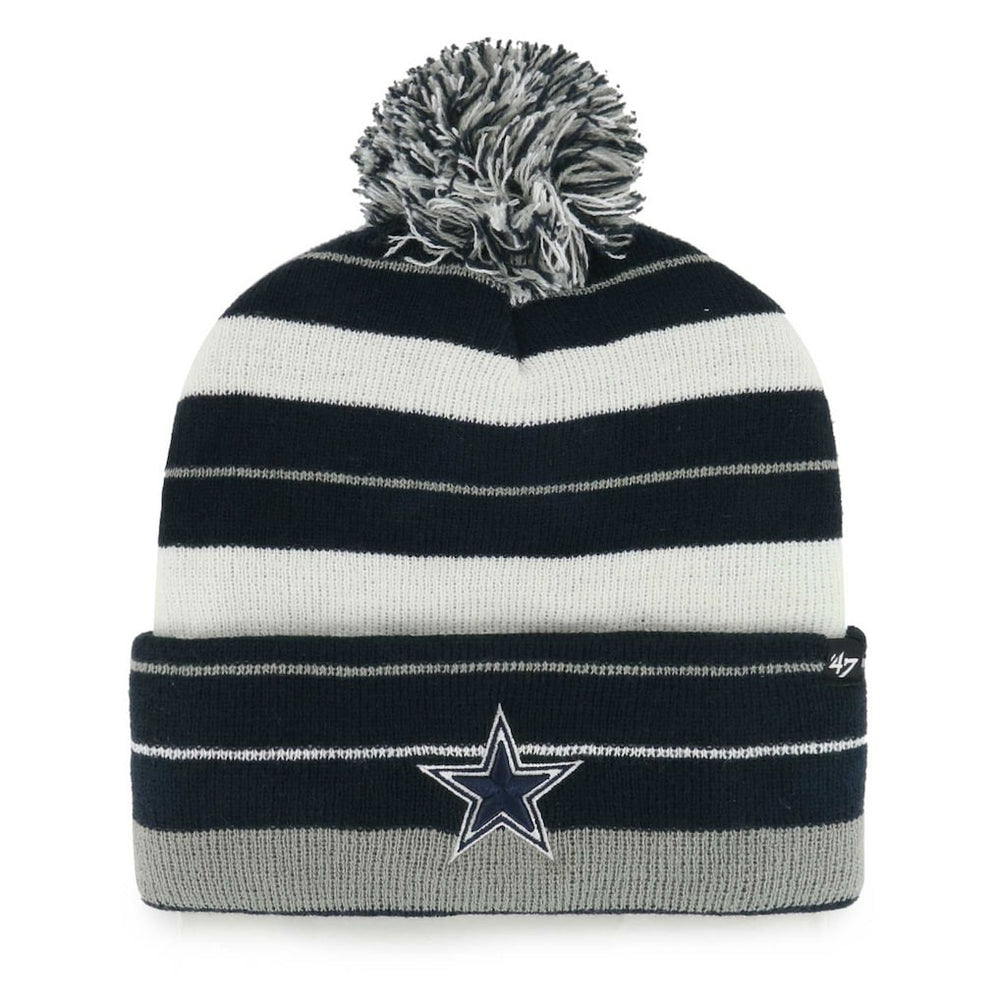 Dallas Cowboys 47 brand '47 Powerline Cuffed Knit Hat with Pom
