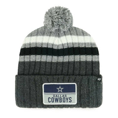 Dallas Cowboys 47 brand '47 Stack Cuffed Knit Hat with Pom