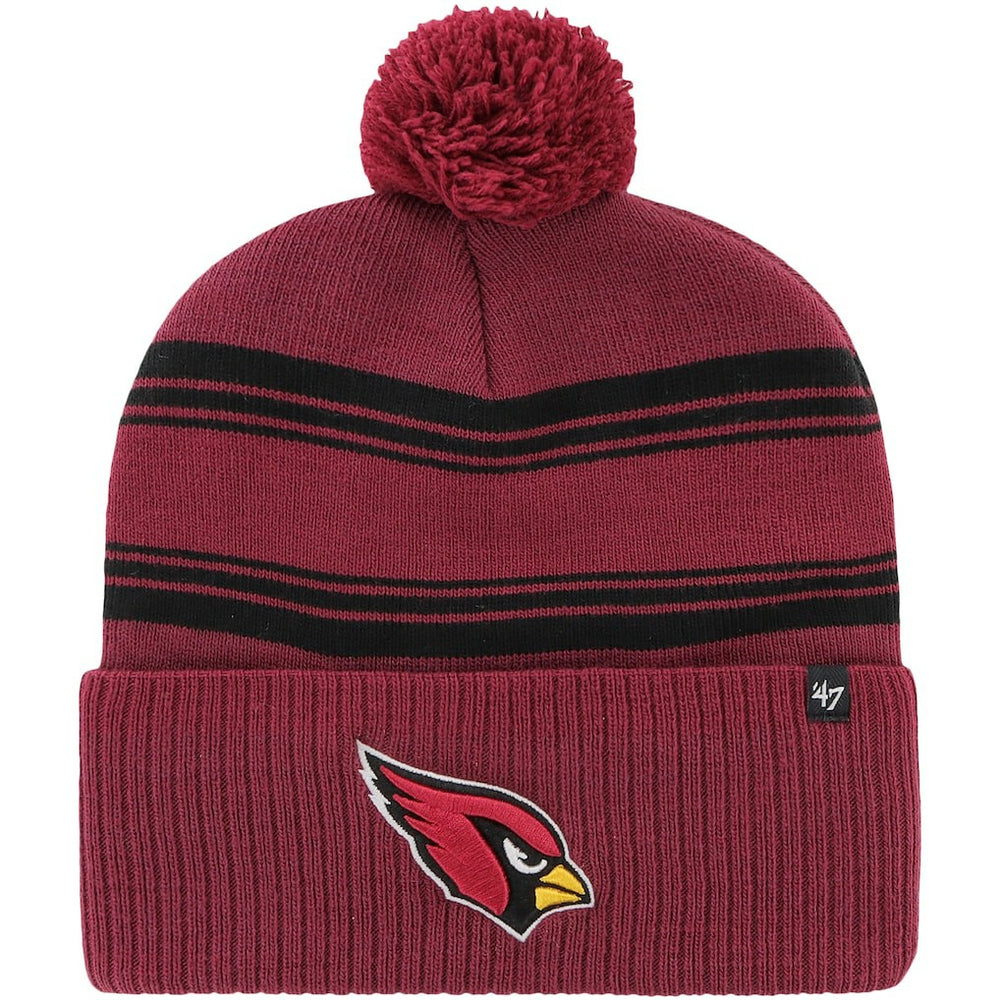 Arizona Cardinals 47 brand '47 Fadeout Cuffed Knit Hat with Pom