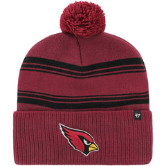 Arizona Cardinals 47 brand '47 Fadeout Cuffed Knit Hat with Pom