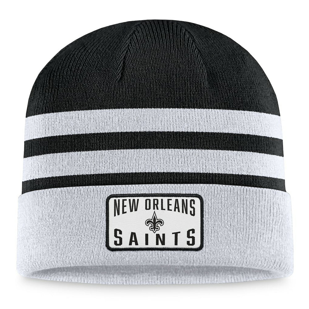 New Orleans Saints Fanatics Logo Cuffed Knit Hat