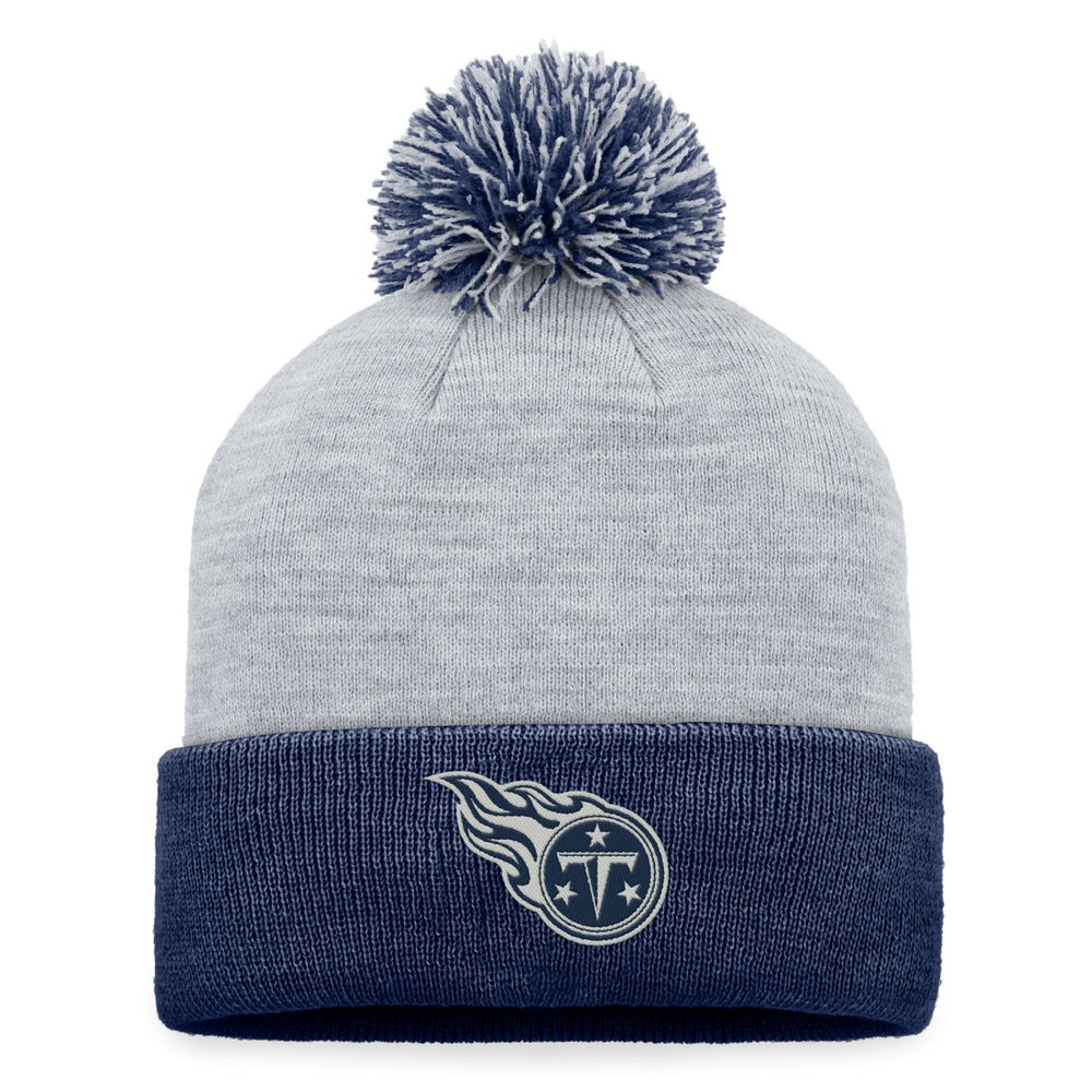 Tennessee Titans Fanatics Women's Cuffed Knit Hat with Pom