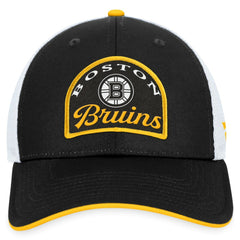 Boston Bruins Fanatics Fundamental Adjustable Hat For Sale