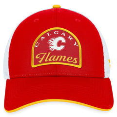 Calgary Flames Fanatics Fundamental Adjustable Hat On Sale