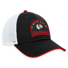 Chicago Blackhawks Fanatics Fundamental Adjustable Hat Sale