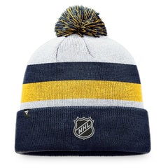 St. Louis Blues Fanatics Fundamental Cuffed Knit Hat with Pom Sale