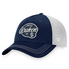 Seattle Kraken Fanatics Women's Fundamental Trucker Adjustable Hat On Sale