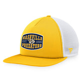 Nashville Predators Fanatics Foam Front Patch Trucker Snapback Hat Sale