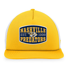 Nashville Predators Fanatics Foam Front Patch Trucker Snapback Hat Sale