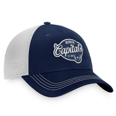 Washington Capitals Fanatics Women's Fundamental Trucker Adjustable Hat Online