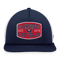 Washington Capitals Fanatics Foam Front Patch Trucker Snapback Hat Online