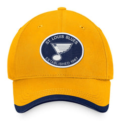 St. Louis Blues Fanatics Fundamental Adjustable Hat Discount
