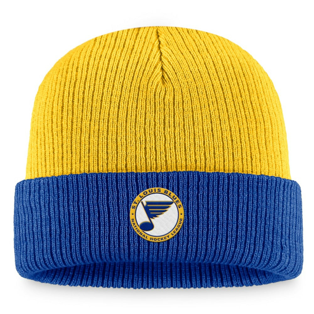 St. Louis Blues Fanatics Heritage Vintage Cuffed Knit Hat Discount