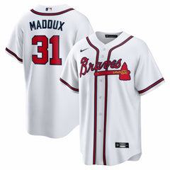 Greg Maddux Atlanta Braves Nike Home Retired Player Replica Jersey | MLB For sale