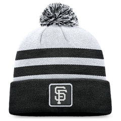 San Francisco Giants Fanatics Cuffed Knit Hat with Pom | MLB On Sale