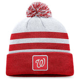 Washington Nationals Fanatics Cuffed Knit Hat with Pom | MLB US