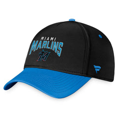 Miami Marlins Fanatics Stacked Logo Flex Hat | MLB For sale